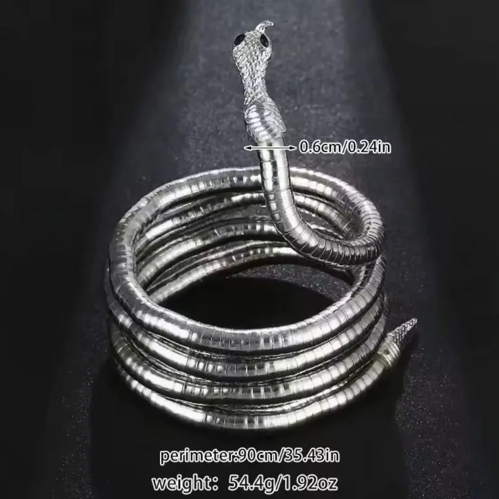 Serpenti Gold Magic Snake Cool Bendy Multilayer Necklace